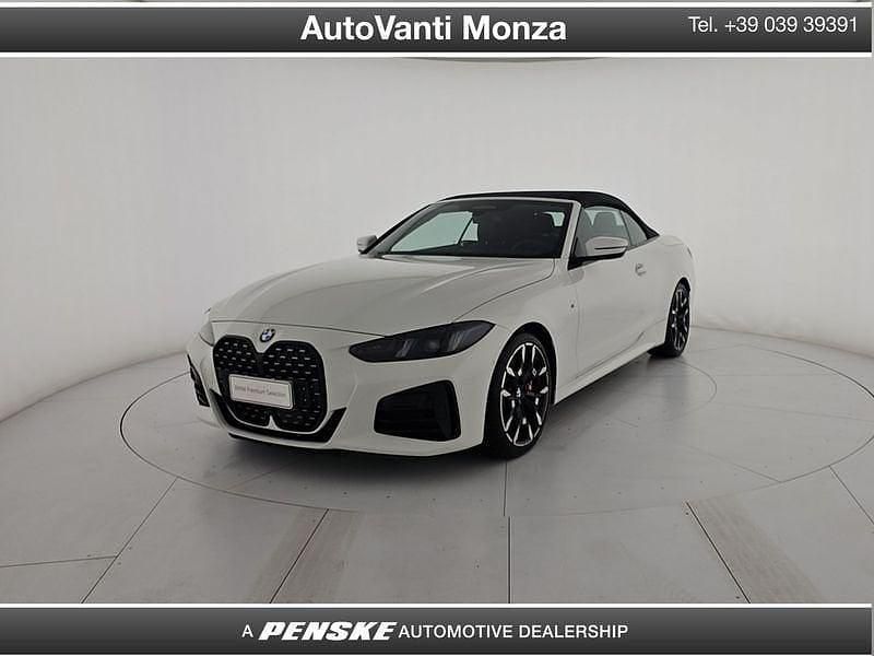 Bianco Usata 2025 BMW 420 M Sport Cabrio | 52.890 € (Buon prezzo) - Immagine 1/3