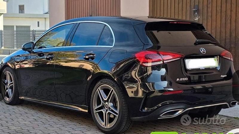 Usata Mercedes A200 Premium 163 CV (119 kW) 2021 Nero Berlina