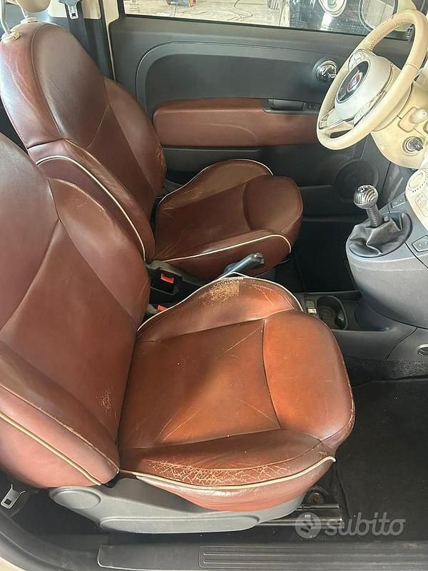 Usata Fiat 500 2010 Bianco Berlina