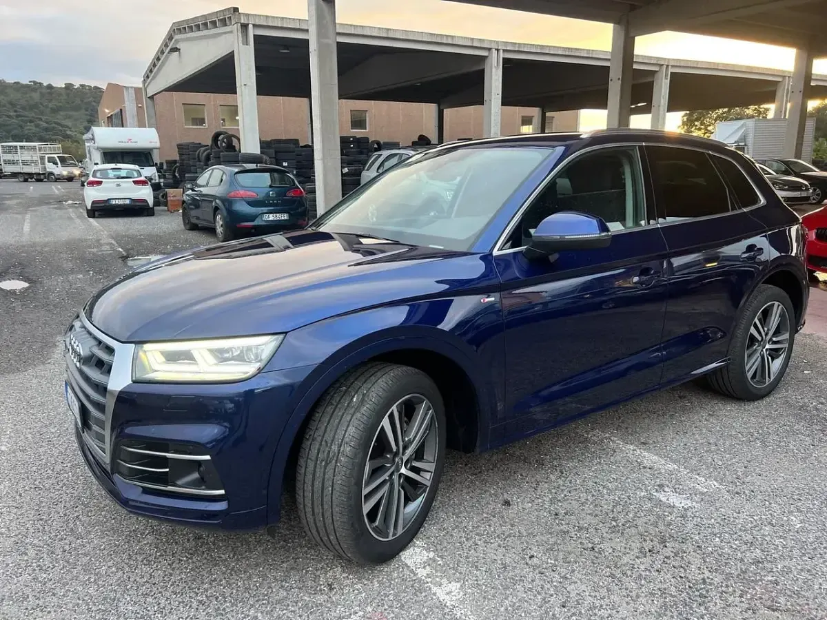 Usata Audi Q5 S-Line 190 CV (139 kW) 2019 Bluazzurro SUV