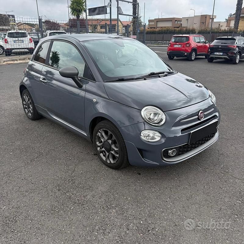 Usata Fiat 500S 95 CV (69 kW) 2018 Grigio Utilitaria