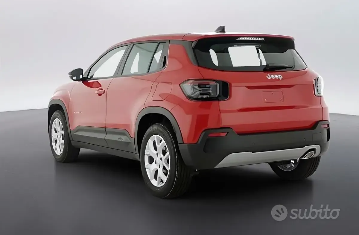 Nuova Jeep Avenger Longitude 101 CV (74 kW) 2025 Rosso SUV