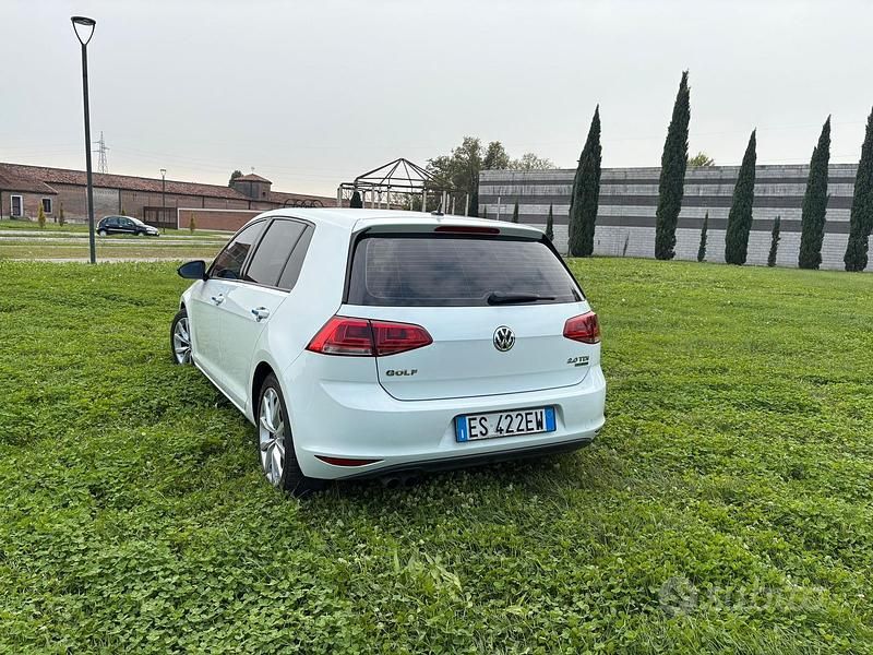 Usata VW Golf VII Highline 150 CV (110 kW) 2014 Bianco Berlina