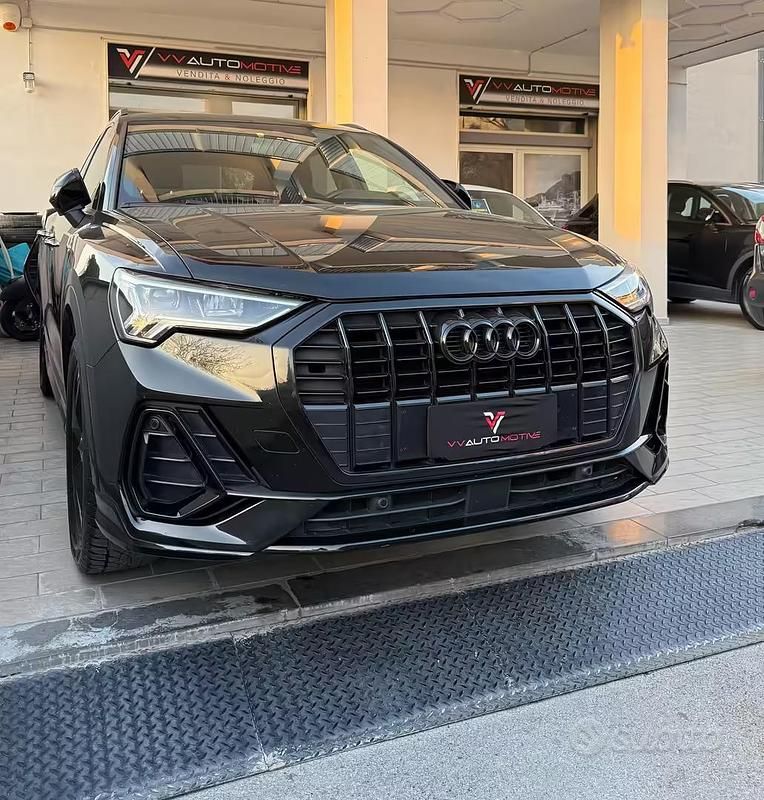 Usata Audi Q3 S-Line 150 CV (110 kW) 2019 Nero SUV