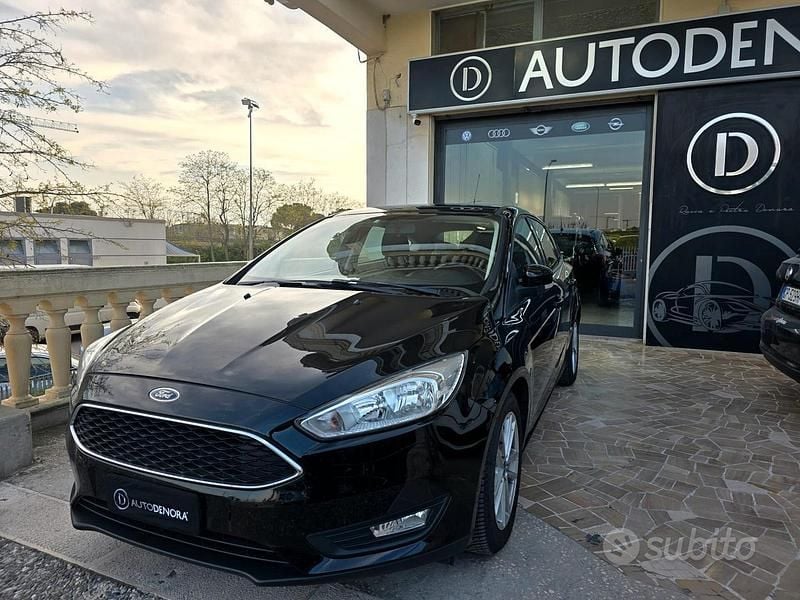 Usata Ford Focus 95 CV (69 kW) 2017 Nero Berlina