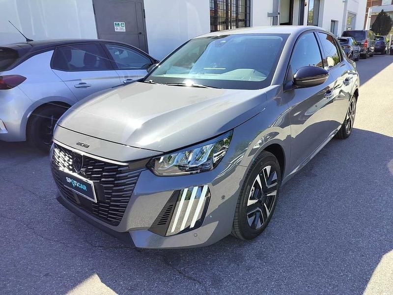 Ny Peugeot e-208 Allure 56 kW (77 HK) 2025 Grå Halvkombi