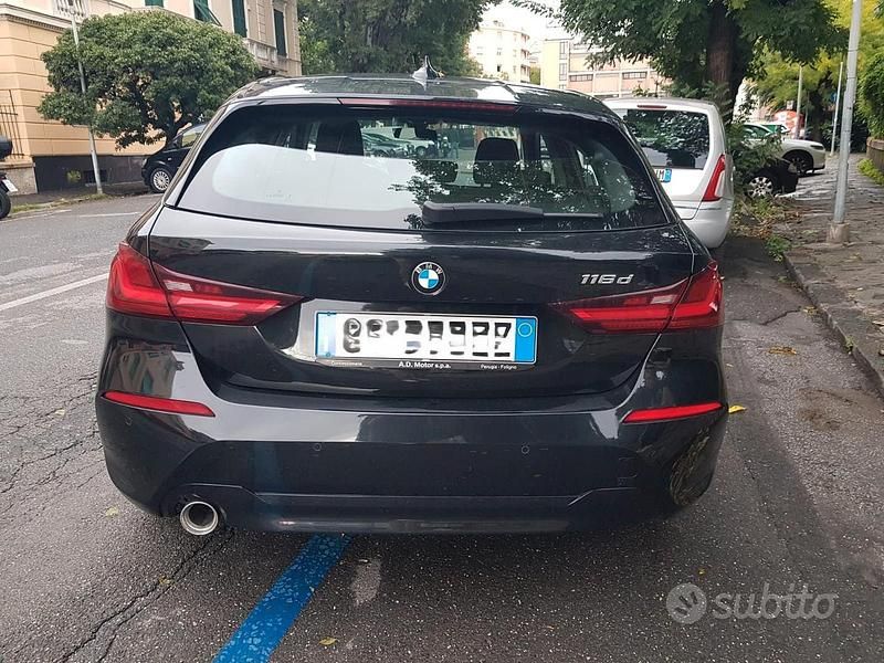 Usata BMW 116 2021 Nero Utilitaria