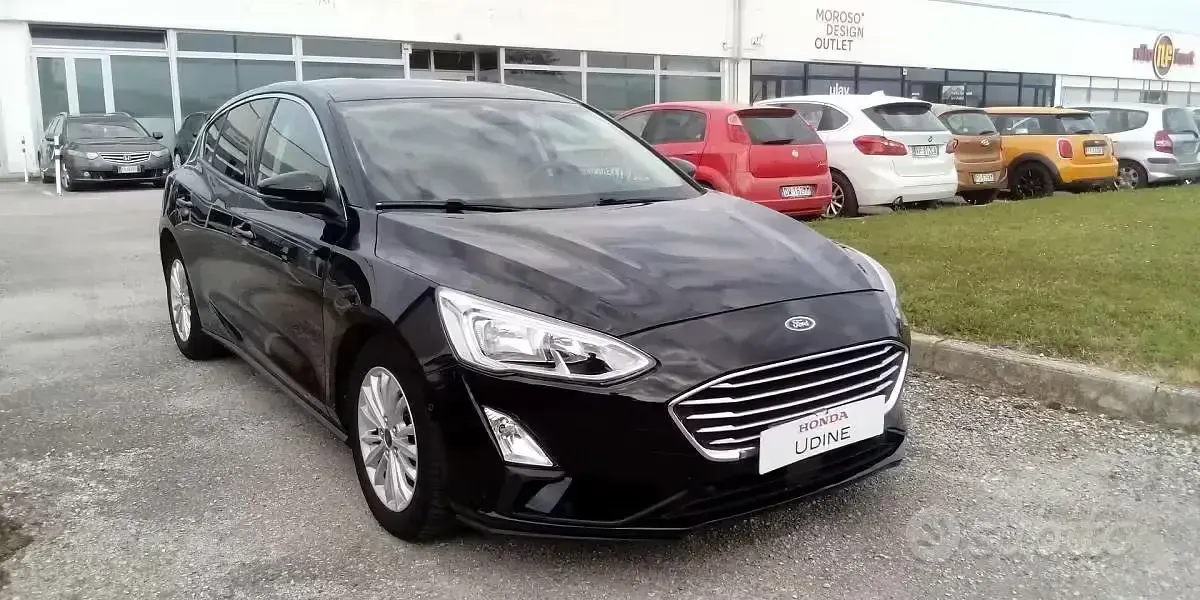 Usata Ford Focus Business Edition 118 CV (86 kW) 2020 Nero Berlina