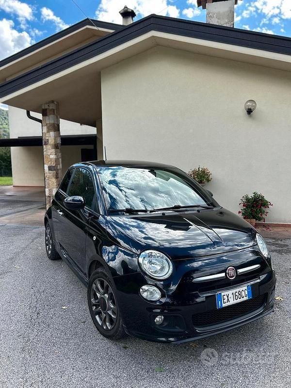 Usata Fiat 500 Sport 69 CV (50 kW) 2014 Nero Utilitaria
