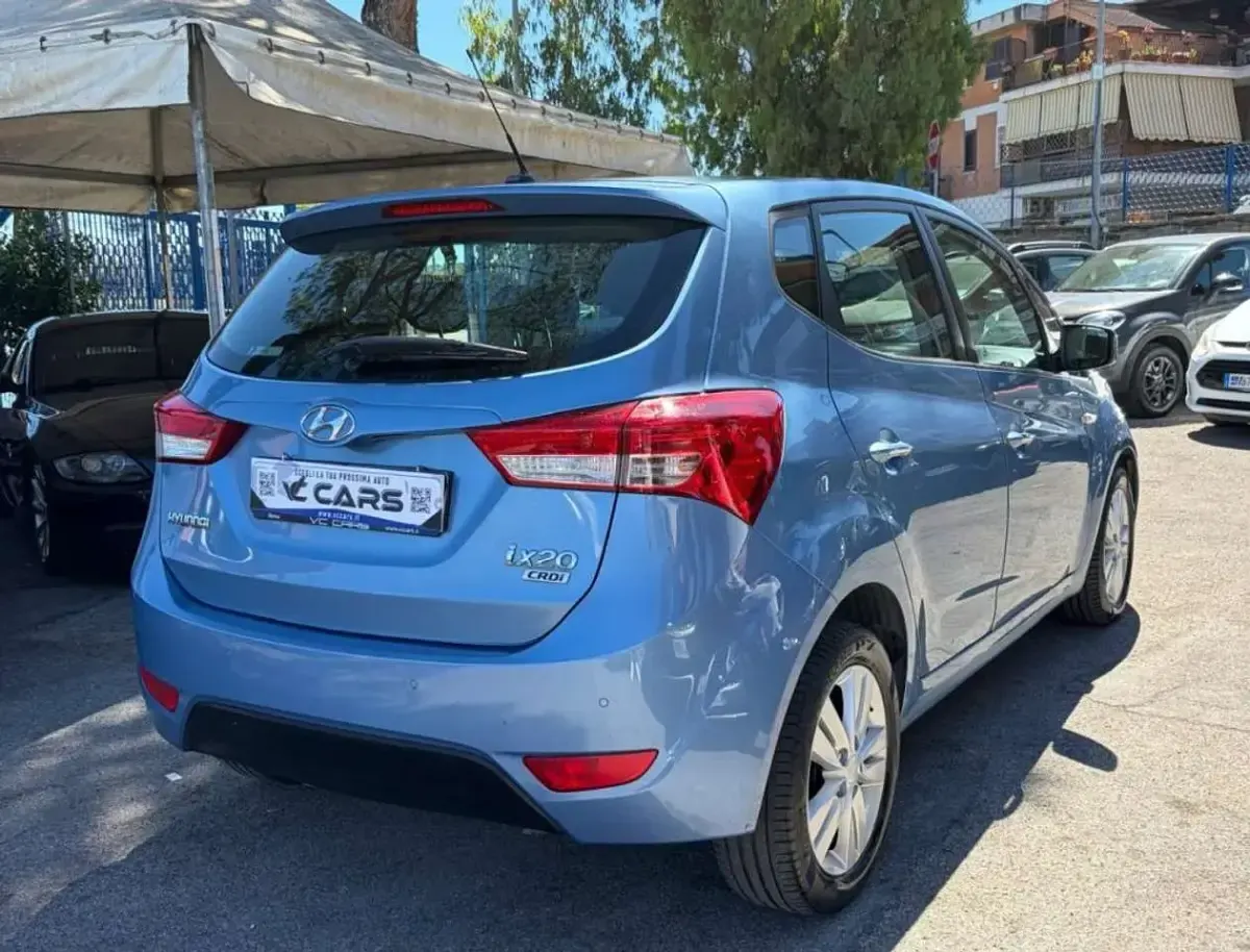 Usata Hyundai ix20 Comfort 116 CV (85 kW) 2013 Celeste Utilitaria