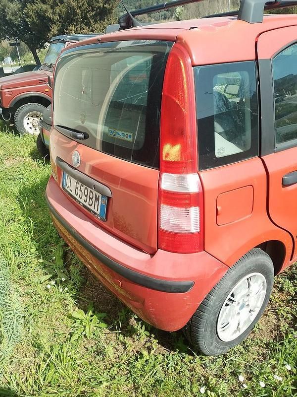 Usata Fiat Panda 60 CV (44 kW) 2003 Rosso Utilitaria