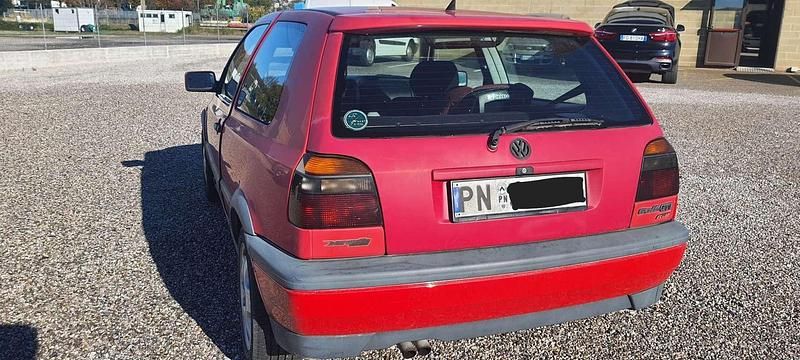 Usata VW Golf III GTI 110 CV (80 kW) 1994 Rosso Berlina