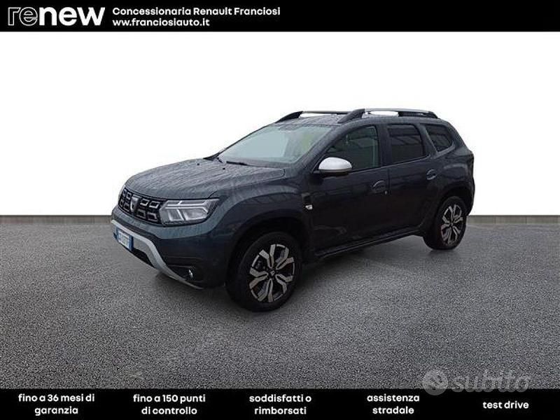 Grigio scuro Usata 2022 Dacia Duster Prestige SUV | 15.590 € (Buon prezzo) - Immagine 1/4