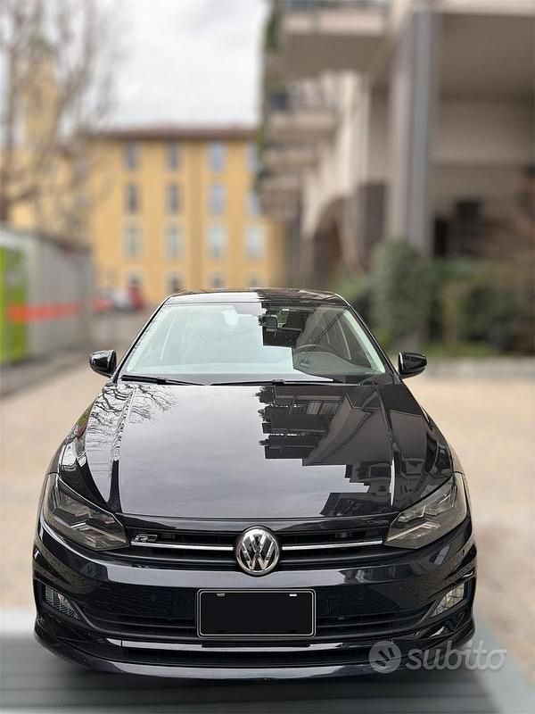 Usata VW Polo 116 CV (85 kW) 2018 Nero Berlina