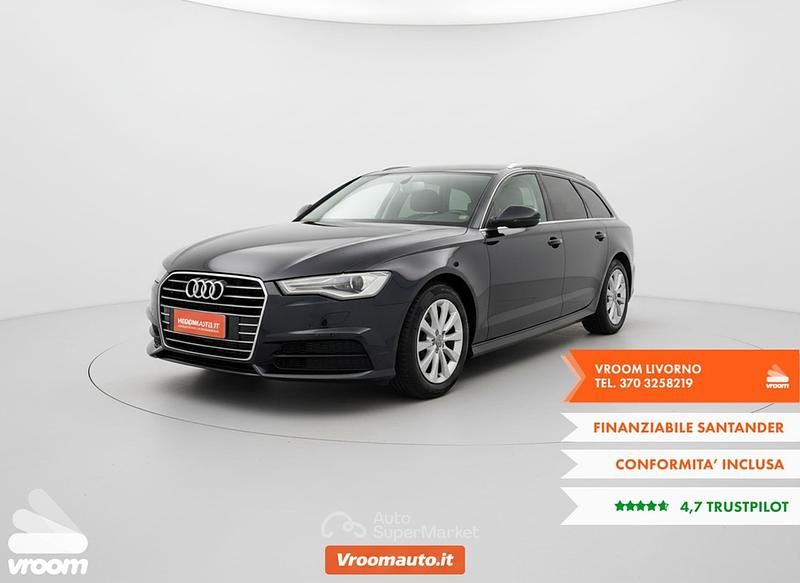 Usata Audi A6 Business Plus 190 CV (139 kW) 2016 Blu Station wagon