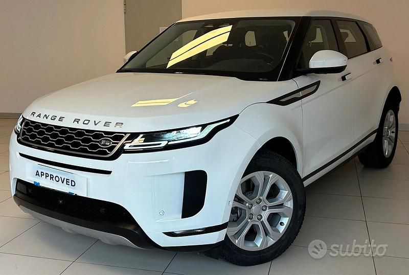 Bianco Usata 2021 Land Rover Range Rover evoque S SUV | 32.400 € (Cara) - Immagine 1/4