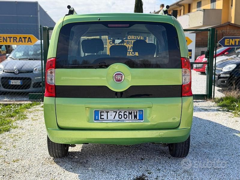 Usata Fiat Qubo Trekking 75 CV (55 kW) 2013 Verde Monovolume