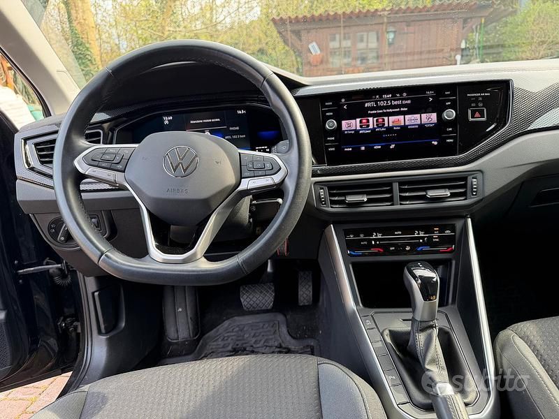 Usata VW Polo 95 CV (69 kW) 2022 Nero Utilitaria