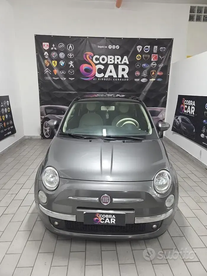 Usata Fiat 500 Lounge 69 CV (50 kW) 2012 Grigio Berlina