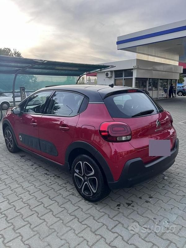 Usata Citroën C3 Shine 102 CV (75 kW) 2017 Rosso Berlina