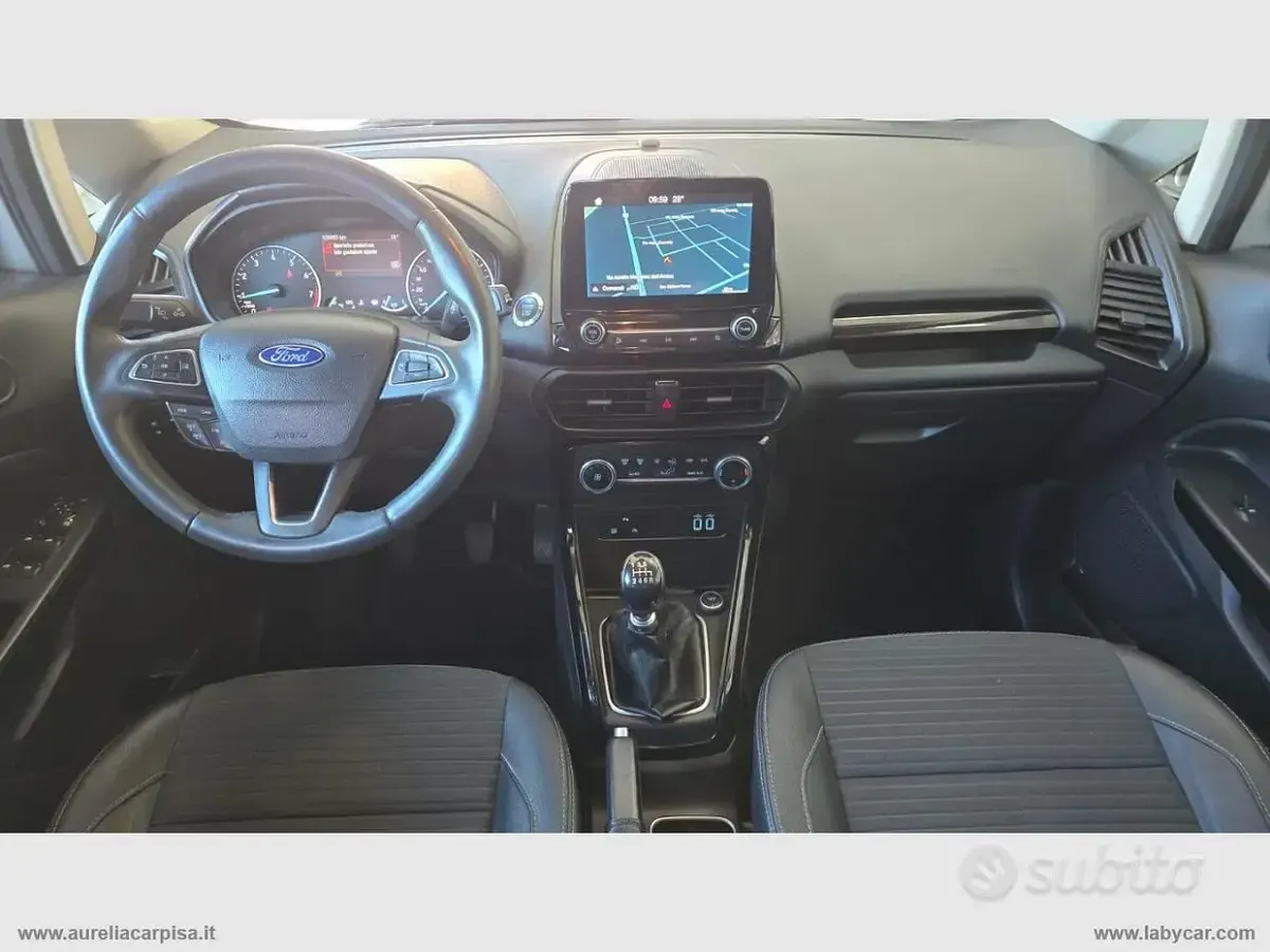 Usata Ford Ecosport Titanium 99 CV (72 kW) 2019 Argento SUV