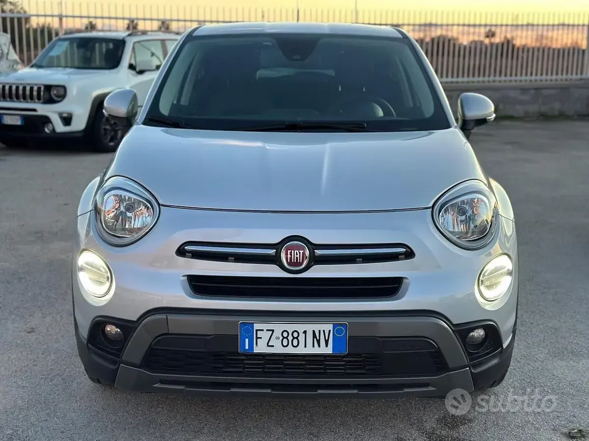 Usata Fiat 500X Cross 95 CV (69 kW) 2020 Grigio SUV