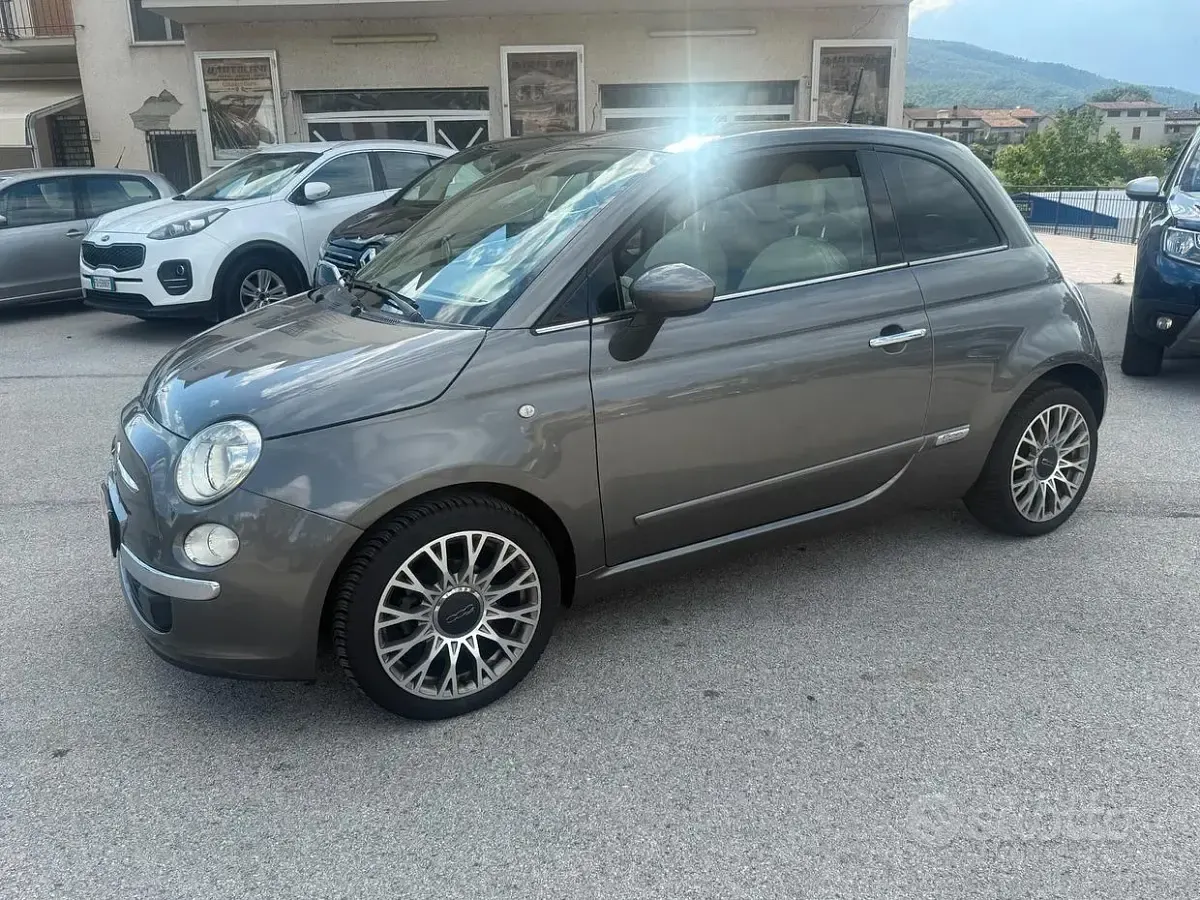 Usata Fiat 500 Lounge 69 CV (50 kW) 2015 Grigio Berlina