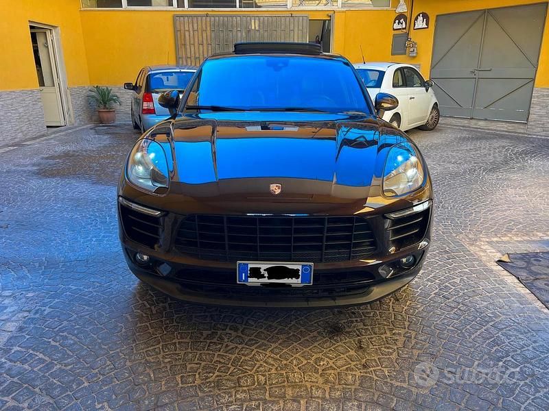 Usata Porsche Macan S 250 CV (183 kW) 2015 Marrone SUV