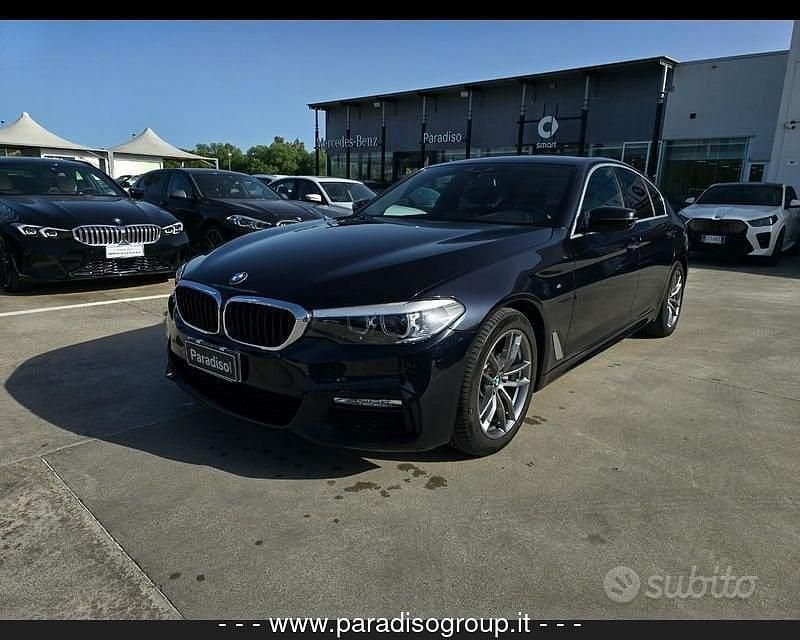 Nero Usata 2018 BMW 520 M Sport Tre volumi | 26.900 € (Buon prezzo) - Immagine 1/4