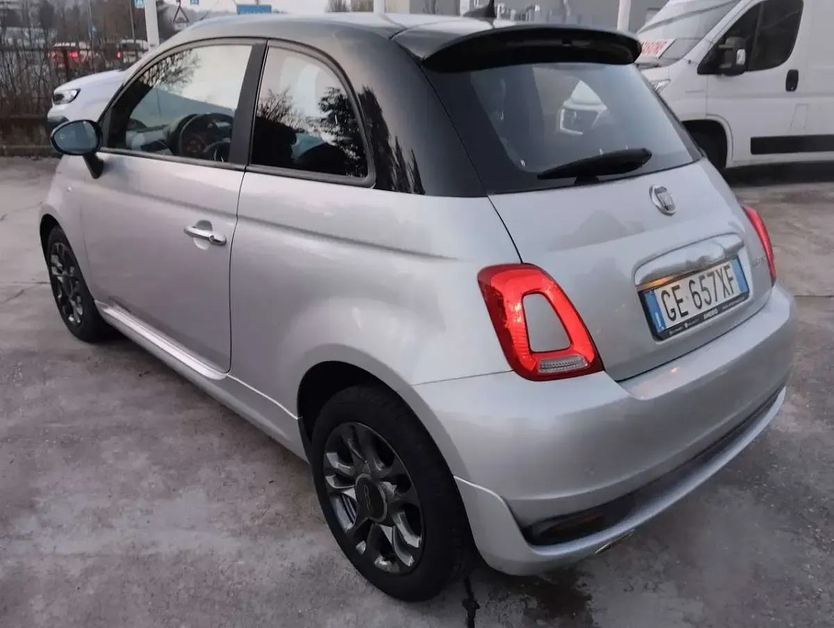 Usata Fiat 500 Connect 69 CV (50 kW) 2021 Argento Utilitaria