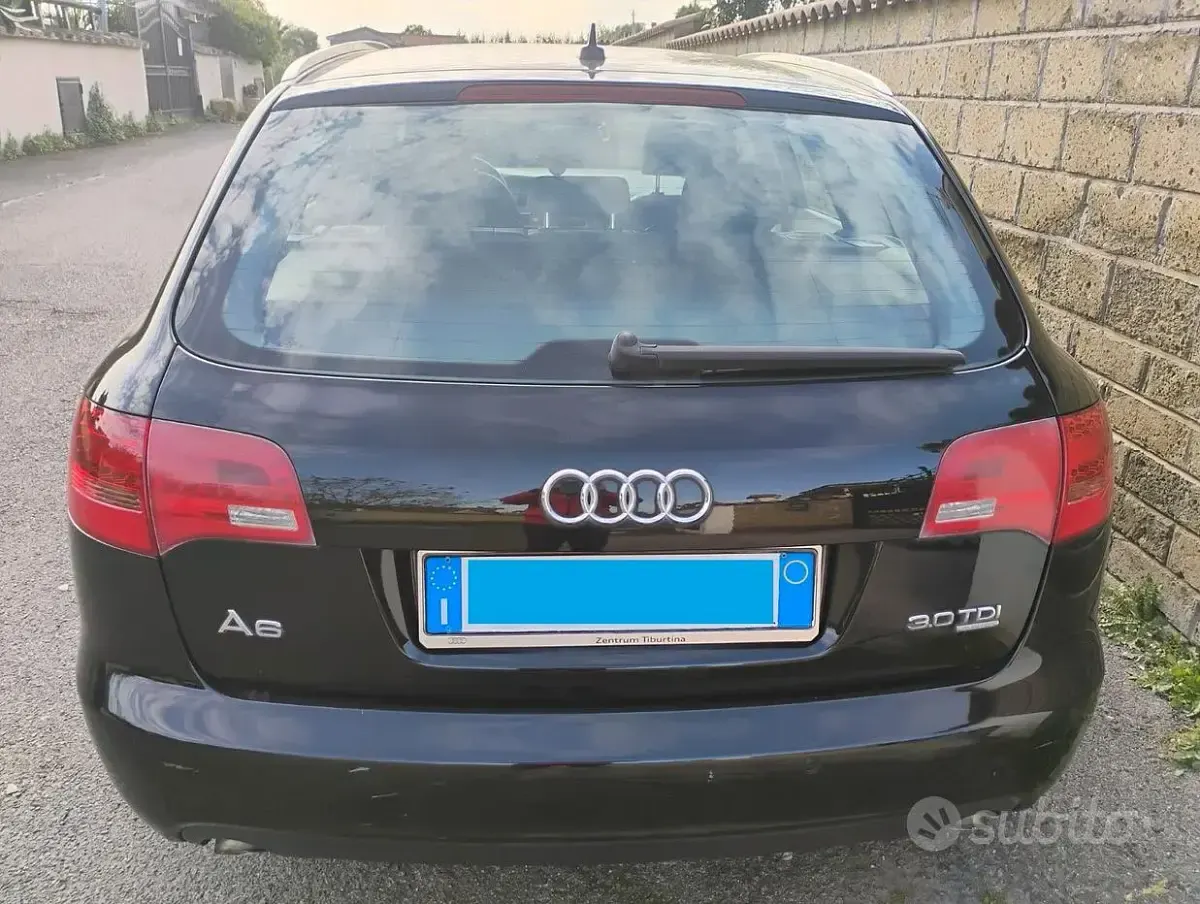 Usata Audi A6 Comfort 239 CV (175 kW) 2009 Nero Station wagon