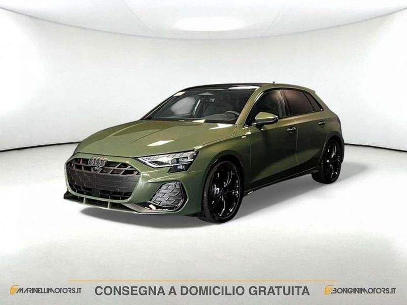 Verde Nuova 2025 Audi A3 S-Line Tre volumi | 39.900 € (Buon prezzo) - Immagine 1/4