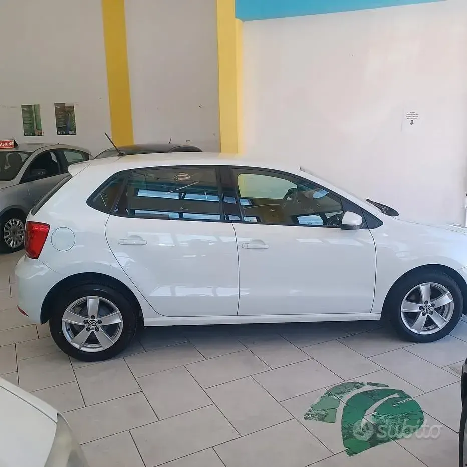 Usata VW Polo 75 CV (55 kW) 2015 Bianco Berlina