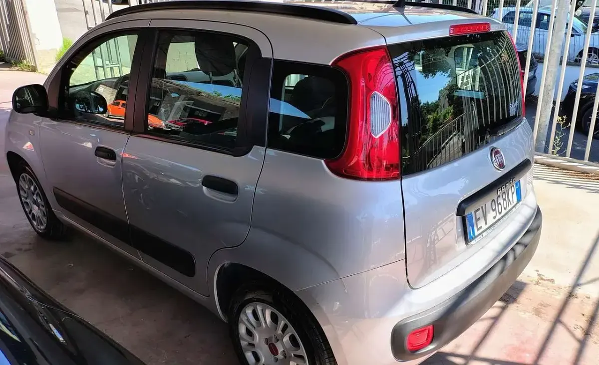 Usata Fiat Panda Easy 69 CV (50 kW) 2014 Argento Utilitaria