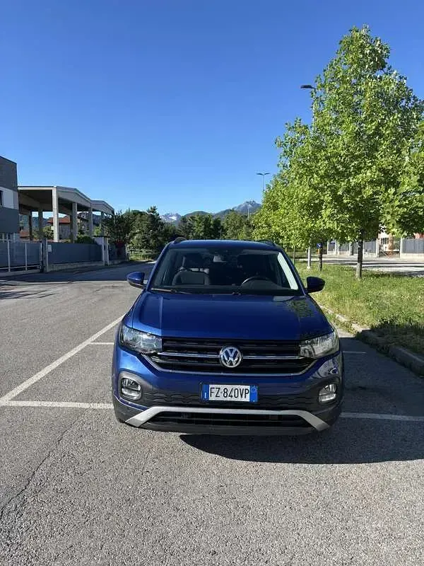Usata VW T-Cross 95 CV (69 kW) 2020 Blu SUV