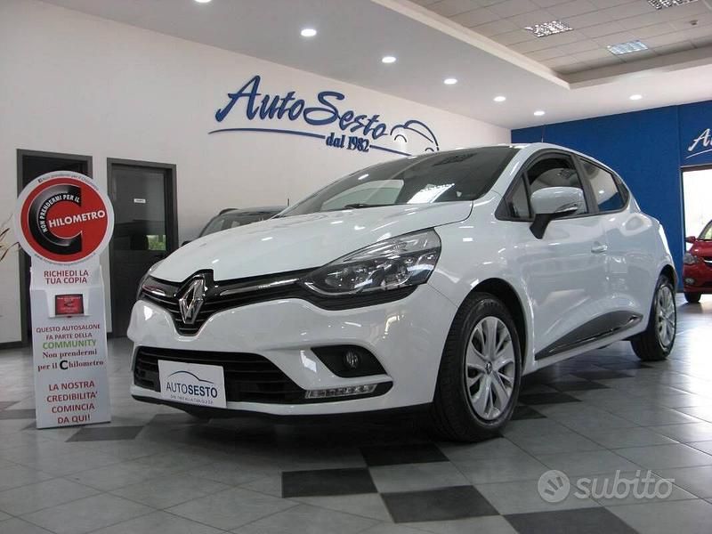 Usata Renault Clio IV Business 90 CV (66 kW) 2019 Bianco Berlina