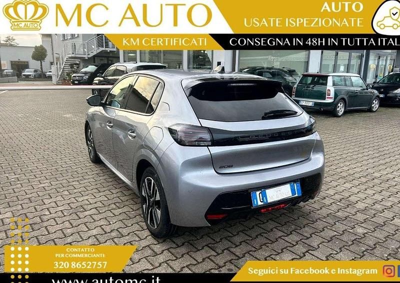 Usata Peugeot 208 Allure 101 CV (74 kW) 2025 Grigio scuro Utilitaria
