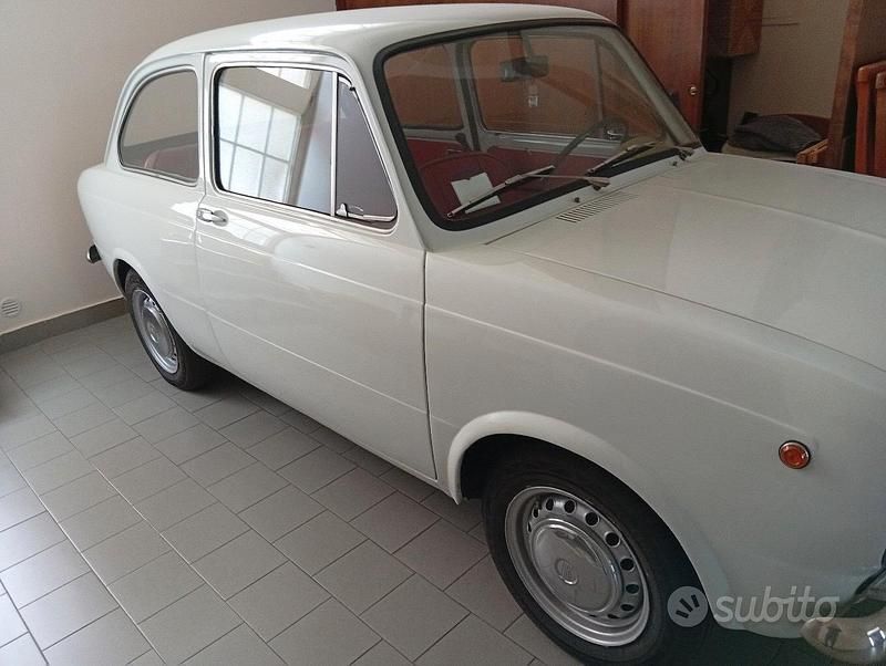 Usata Fiat 850 1960 Bianco Berlina