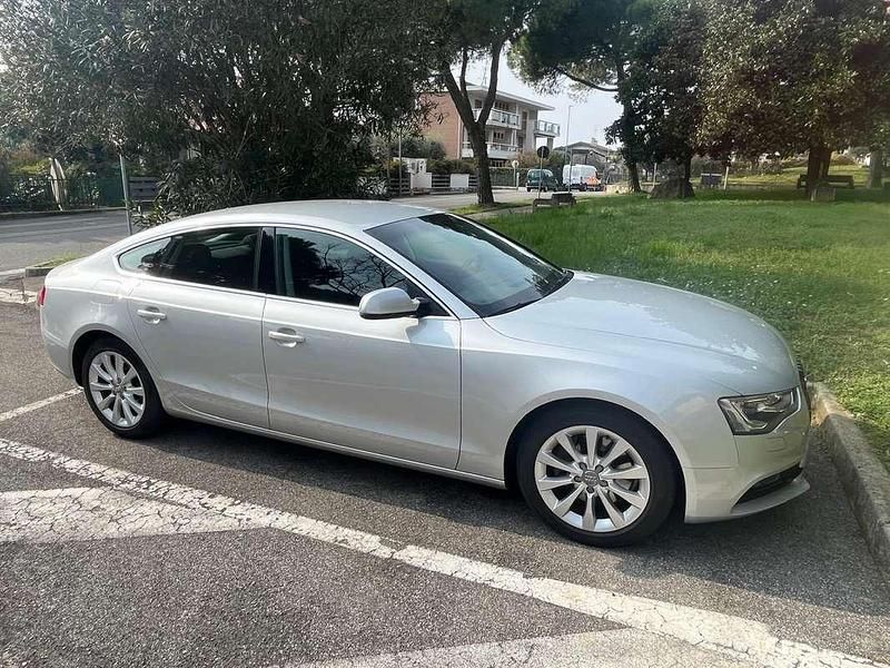 Usata Audi A5 Sportback 204 CV (150 kW) 2012 Argento Utilitaria