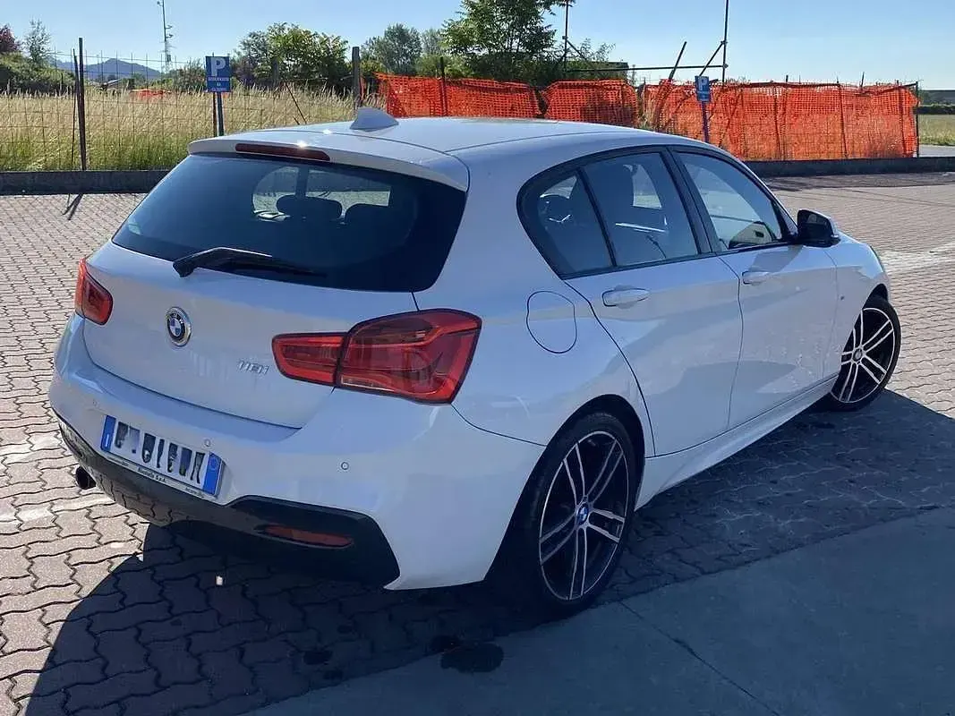 Usata BMW 118 M Sport 136 CV (100 kW) 2018 Bianco Utilitaria