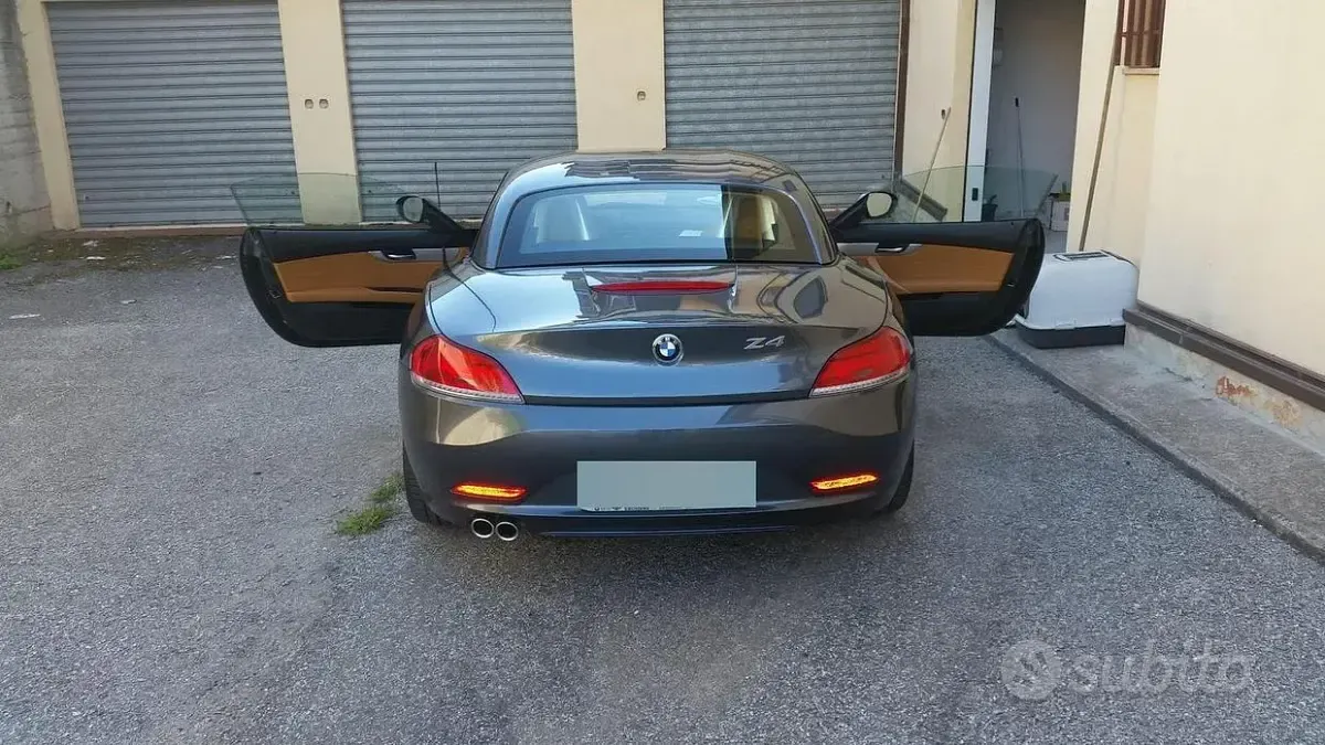 Usata BMW Z4 184 CV (135 kW) 2013 Grigio Cabrio