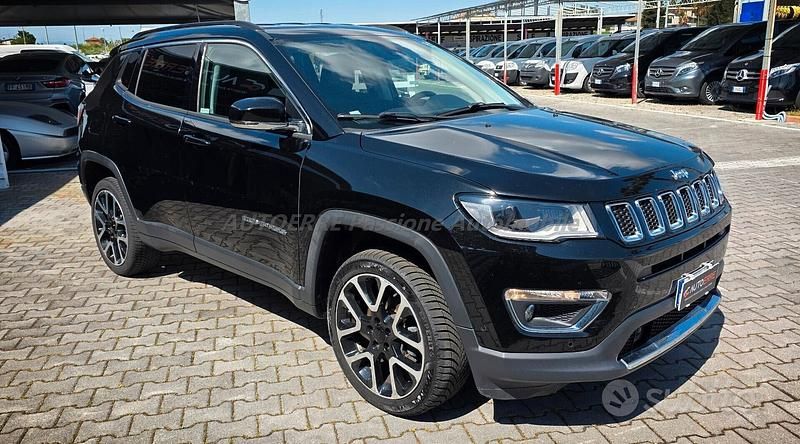 Usata Jeep Compass Limited 170 CV (125 kW) 2018 Nero SUV