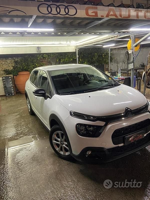 Usata Citroën C3 Feel 102 CV (75 kW) 2022 Bianco Furgone