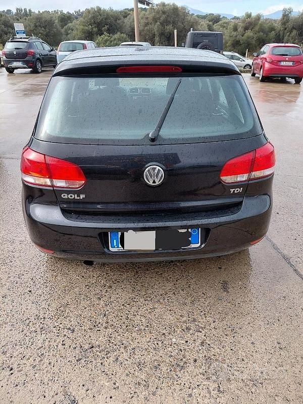 Usata VW Golf VI 2010 Nero Utilitaria