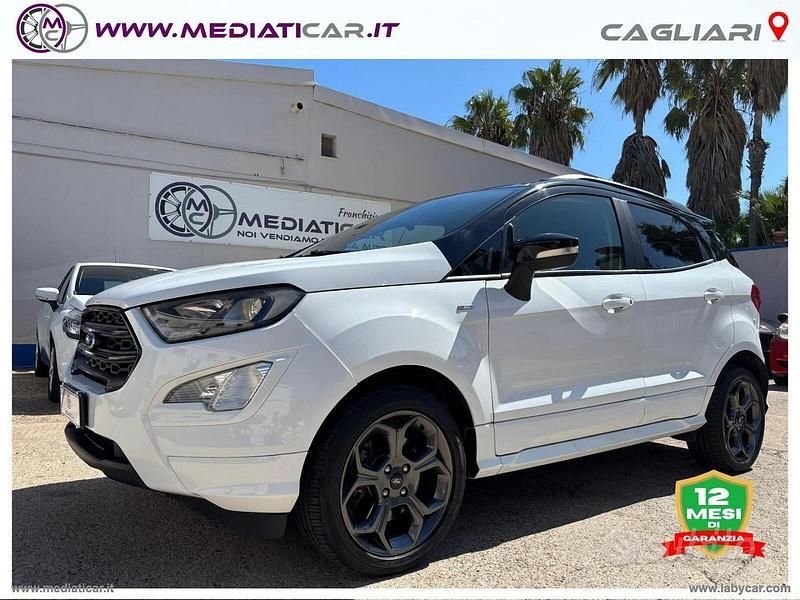 Bianco Usata 2019 Ford Ecosport ST-Line SUV | 12.900 € (Cara) - Immagine 1/4