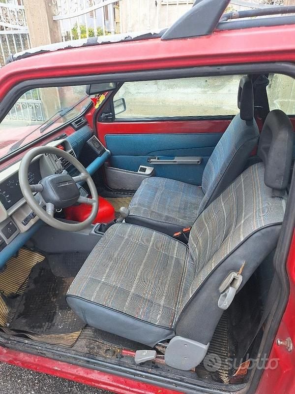 Usata Fiat Panda 39 CV (28 kW) 1999 Rosso Berlina