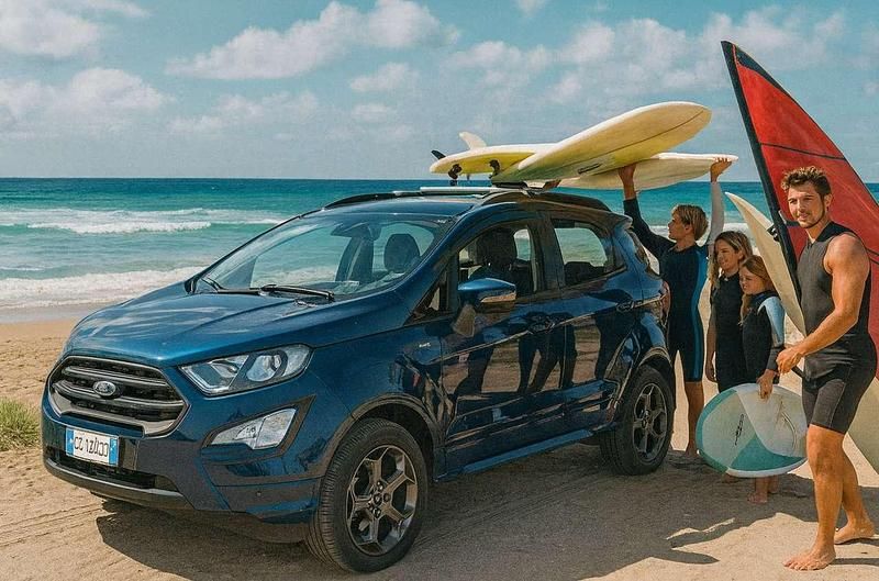 Blu/azzurro Usata 2022 Ford Ecosport ST-Line SUV | 15.400 € (Buon prezzo) - Immagine 1/4