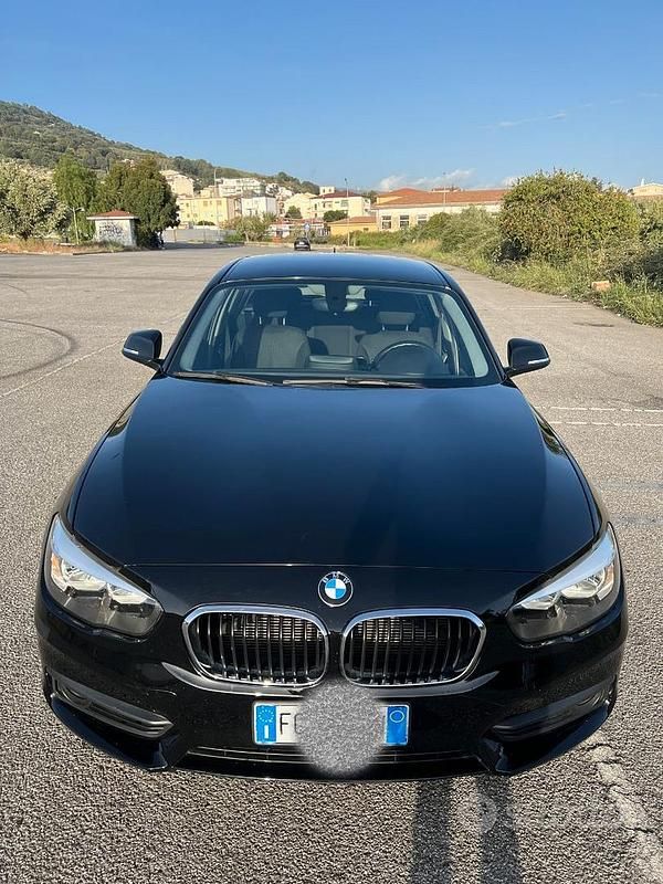 Usata BMW 114 95 CV (69 kW) 2017 Nero Utilitaria
