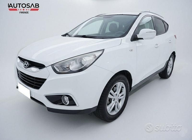 Usata Hyundai ix35 Style 116 CV (85 kW) 2012 Bianco SUV
