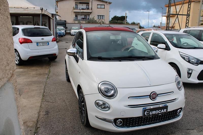 Usata Fiat 500C Rock 75 CV (55 kW) 2009 Bianco Cabrio